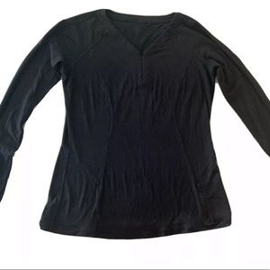 Lululemon Black Top Stretch 12